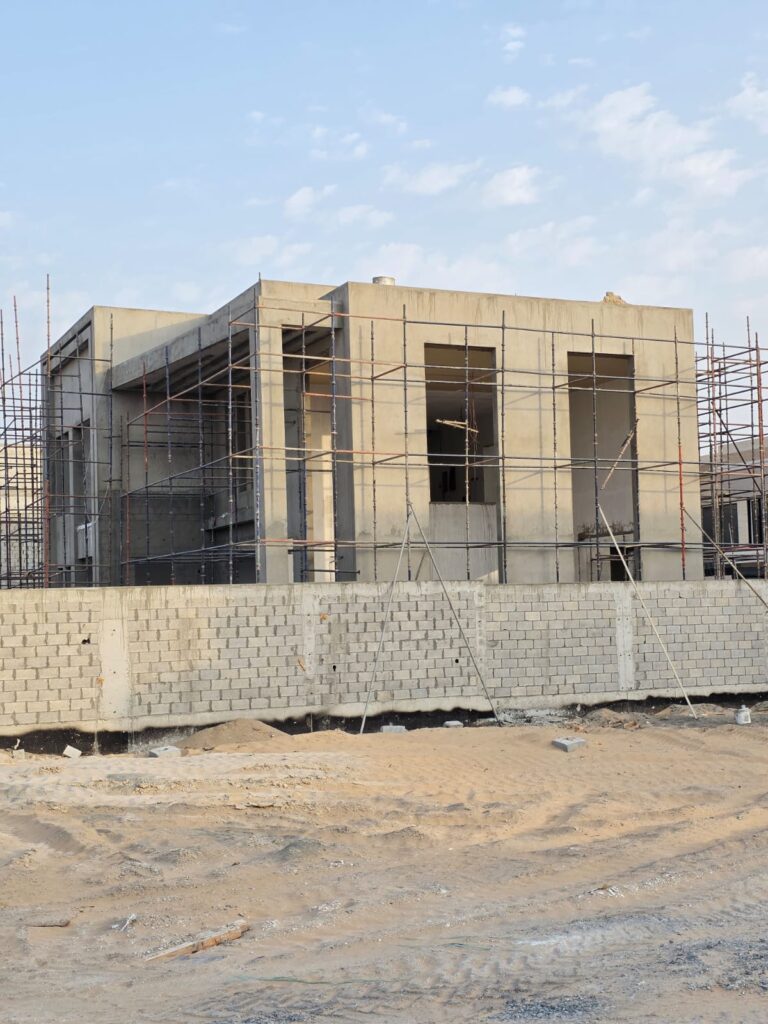 Construction work executed by REDCON site teams