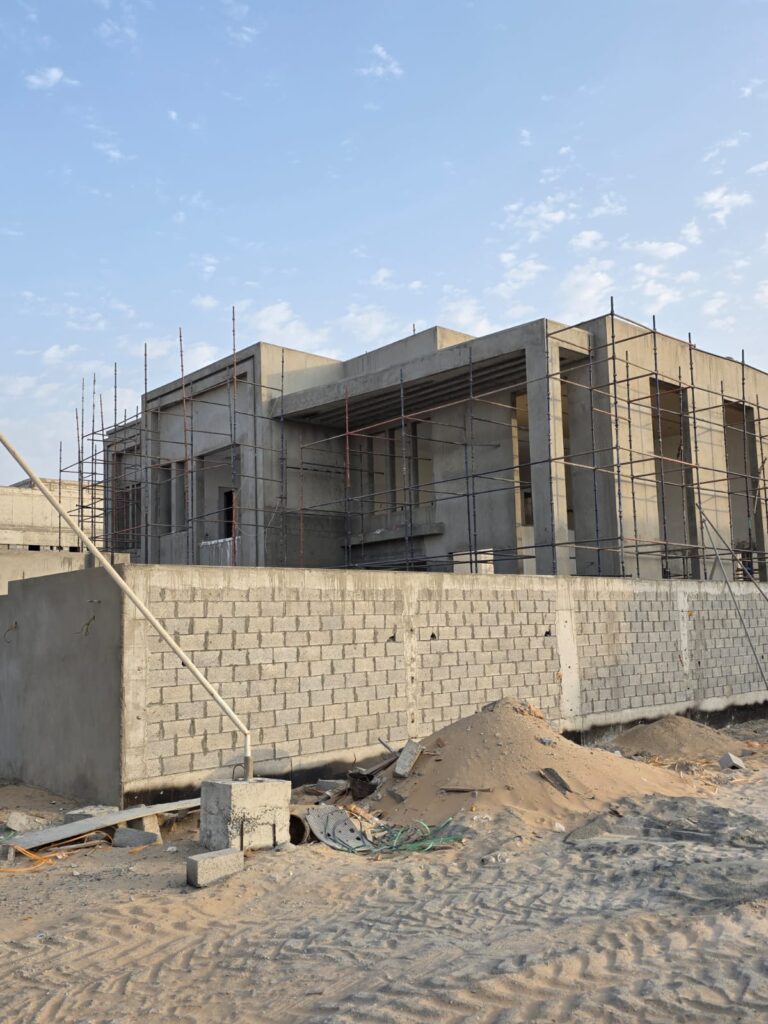 Construction work executed by REDCON site teams