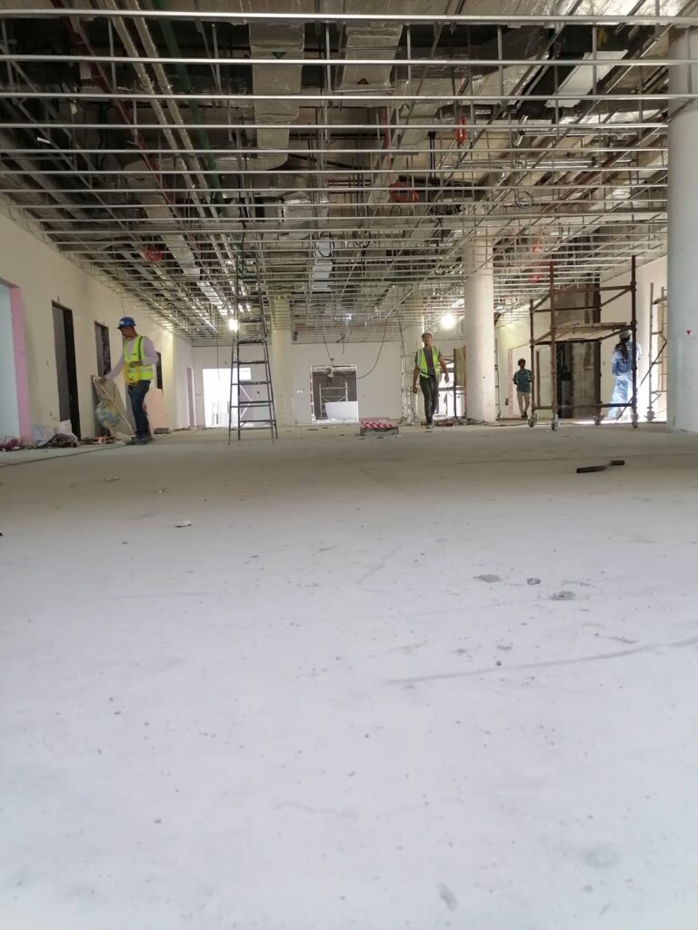 Construction work executed by REDCON site teams